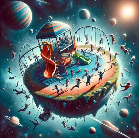 The Playground on a Tiny Planet