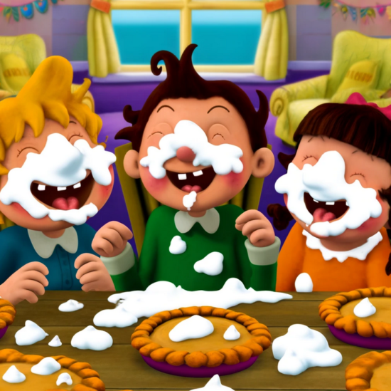 Creamy Faces at the Feast