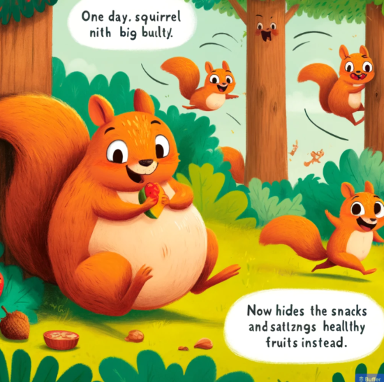 The Squirrel Kicks the Habit