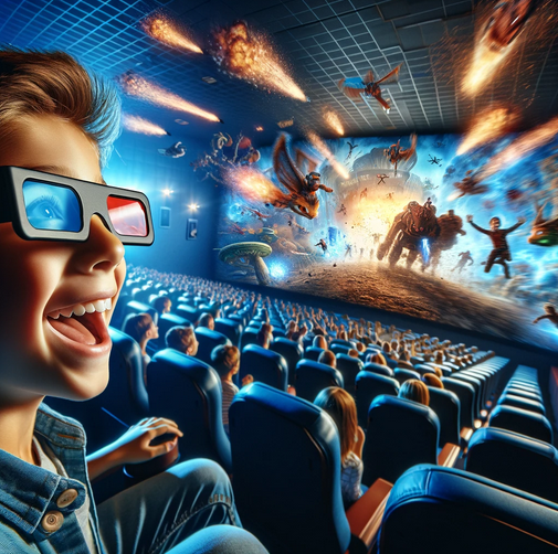 The 4D Movie Is Exciting