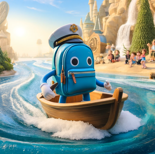 The Backpack travels to USJ