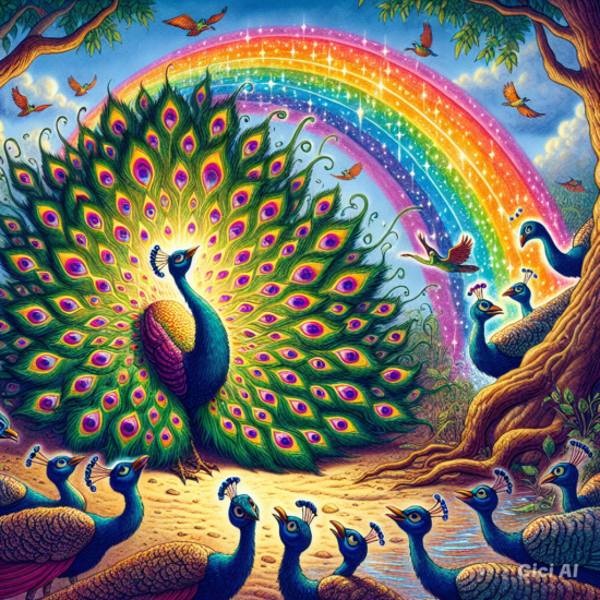 The Peacock's New Tail