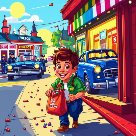 Sneaky Sam Has Misadventures