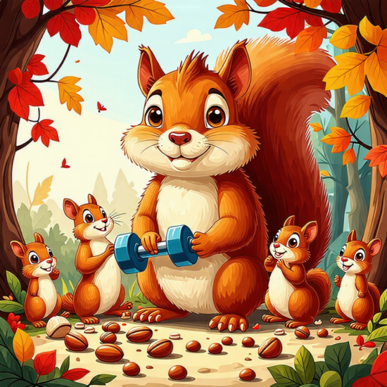 The Squirrels Go On A Diet