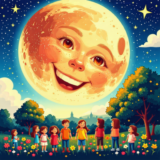 The Moon Smiles