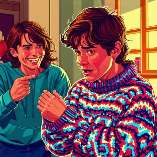 The Sweater Makes Me Itchy