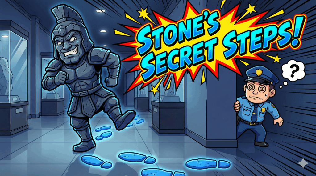 The Statue Secretly Moves!